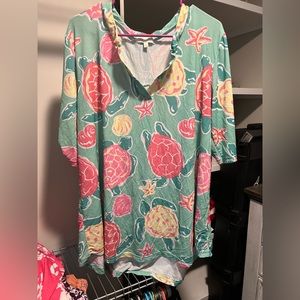 Simply Southern 3/4 length sleeve shirt
